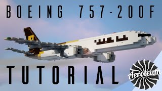 Minecraft Boeing 757-200F Tutorial [1.5:1 Scale]