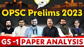 OPSC OCS Paper 1 Analysis: Complete OPSC GS 1 Paper Analysis | OPSC OAS OCS Prelims 2023 | StudyIQ