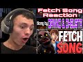 FNAF - FETCH SONG LYRIC VIDEO - Dawko & DHeusta // REACTION