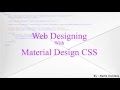 Tutorial : Responsive media on Webpage using Materialize CSS