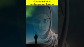 Punishment for slandering a virtuous woman #islamicstory #islamicshorts #allah #prophetmuhammad