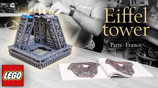 Building the LEGO Eiffel Tower in 6 minutes!