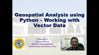 Geospatial Analysis using Python - Working with Vector Data
