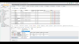 how to add new column to a exising database table in phpMyAdmin