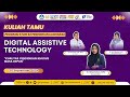 KULIAH TAMU PROGRAM STUDI S2 PENDIDIKAN LUAR BIASA FIP UNESA || DIGITAL ASSISTIVE TECHNOLOGY