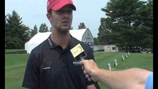 Andreas Hartø efter US Open 2011