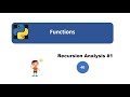 Python for Beginners Part-40 | Recursion analysis with examples on recursive limit.