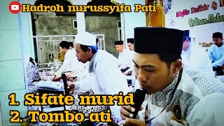 sifate murid & tombo ati - Hadroh nurussyifa Pati.