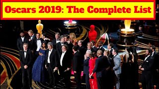 Oscars 2019: The Complete List