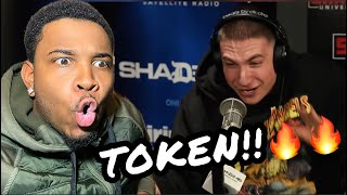 Token Freestyles on Sway in the Morning over 50 Cent Beats| THIS DUDE SUM SERIOU