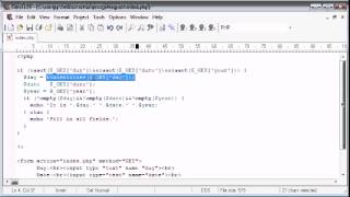 Beginner PHP Tutorial 72 Using htmlentities for Security
