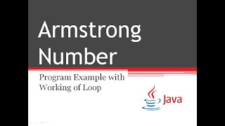 Armstrong Number Java Program Example | ICSE Class 10