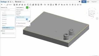 ENGR 6 - Onshape Linear Pattern feature