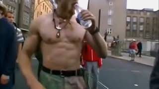 Techno Viking returns. He is feeling "Mask Off"