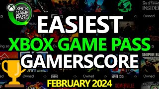 Easiest Xbox Game Pass Games for Gamerscore & Achievements - Updated for February 2024