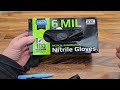 inspire 6 mil black nitrile gloves review