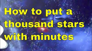 How to put a thousand stars on your ceiling within minutes. Painting stars