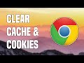How To Clear Cache And Cookies On Google Chrome Browser |  Tutorial