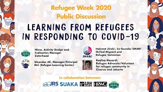 World Refugee Day 2020: Learning from Refugees in Responding Covid-19