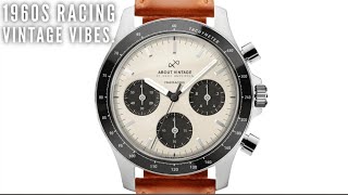 About Vintage 1960 Racing Chronograph Watch Review - Panda Dial : Daytona Vibes?