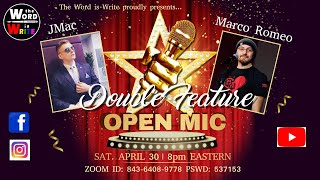WIW Double Feature Open Mic feat. J.MAC & Marco Romeo!!