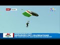 Madaraka Day in Kisumu: KDF paratroopers - the Green Eagles - land in stadium