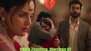 Girlfriend Marriage | Heart 💔Touching Sad WhatsApp status | Chaha hai Tujhko Sad 😿Hindi Song Status