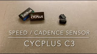 CYCPLUS C3 cheap Chinese speed & cadence sensor | Unboxing + installation video