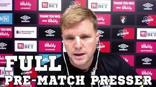 Eddie Howe FULL Pre-Match Press Conference - Wolves v Bournemouth - Premier League