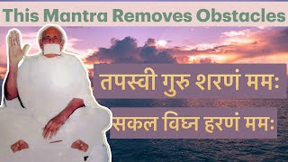 Tapasvi Guru Sharanam Mamah | Sakal Vighna Haranam Mamah | Remove Obstacles In Life | Jain Mantra  🪷