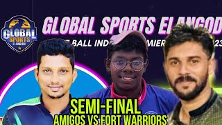 എത്ര അടിച്ചാലും തിരിച്ചടിക്കും. AMIGOS vs FORT WARRIORS | SEMI FINAL | all kerala |tape ball