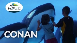 SeaWorld's New TV Ad | CONAN on TBS