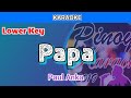 Papa by Paul Anka (Karaoke : Lower Key)