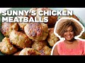 Sunny Anderson's Zesty Chicken Meatballs | Cooking for Real | Food Network