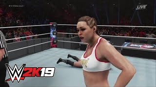 WWE 2K19 dream match: Ronda Rousey vs. Charlotte Flair