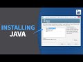 Java Tutorial - INSTALLING Java