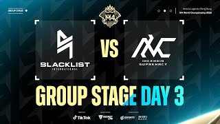 [EN] M4 Group Stage Day 3 - BLCK  Vs INC  Tiebreaker