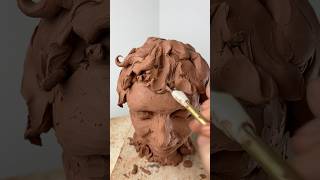 Sculpting character   #clay #clayart #sculpturing #claycrafts #figuresculpting #art