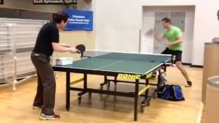 Edmonton Table Tennis: Multi-Ball Forehand \u0026 Footwork Drill