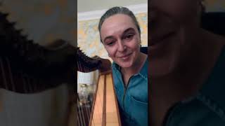 Catriona plays 2 Shetland reels on harp