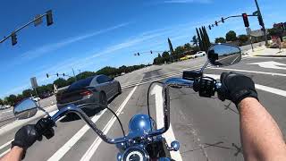 2016 Harley Softail Deluxe 103ci - Central Valley California Cruise back to the House