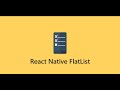 A Few Props Around FlatList React Native || React Native App Development Tutorial