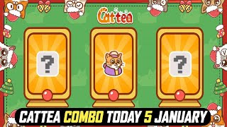 Cattea Daily Combo 5 January | Cattea Today Combo | Cattea Combo Today |