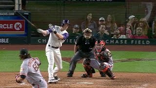 SF@ARI: Hazelbaker singles to send Herrmann home