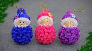 NEW!😍Fluffy winter DOLLS made of chenille wire❄️Wonderful gift for Christmas🌲