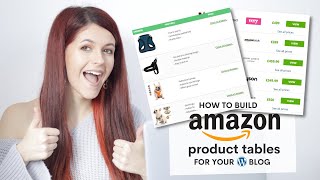 How To Create FREE Amazon Affiliate Product Comparisons Tables on a WordPress Blog