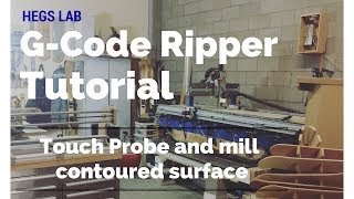 How to use Gcode Ripper to engrave contoured surface