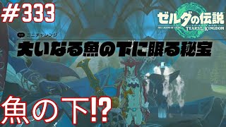 【#333】ミニチャレンジ 大いなる魚の下に眠る秘宝[ゼルダの伝説 ティアーズ オブ ザ キングダム]