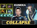 🔥 Collapse KUNKKA Offlane 🔥 Collapse Perspective - Full Match Dota 2