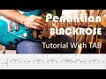 BLACKROSE - Penantian - Guitar Intro & Solo Tutorial with TAB